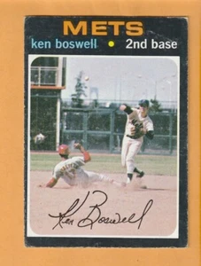 Ken Boswell New York Mets 1971 Topps #492 Sam Houston State - Picture 1 of 2