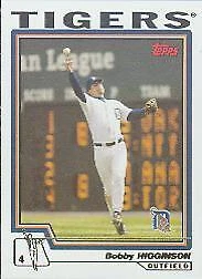 2004 Topps #24 Bobby Higginson - NM - Image 1 of 2