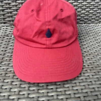 Volcom Stone Tech Delta Hat Red Cap Black NWOT - Image 1 of 4