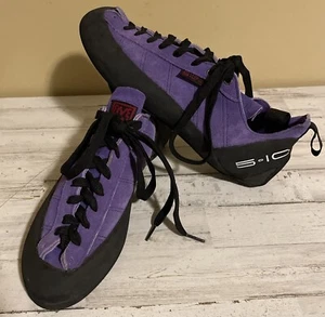 Five Ten 5.10 Stealth C4 lila/schwarz Unisex Kletterschuh Größe 9,5 Herren 11,5 Damen - Bild 1 von 8
