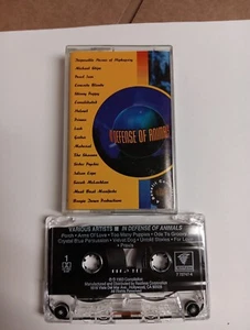 In Defense of Animals 1993 Cassette Various Excellent PRIMUS, PEARL JAM M. STIPE - Picture 1 of 5