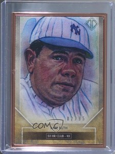 2020 Topps Transcendent Collection Sketch Reproductions /95 Babe Ruth HOF