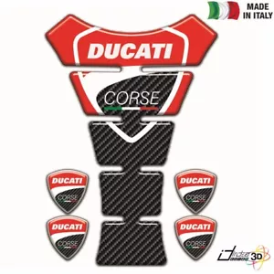 PARASERBATOIO ADESIVO RESINA ROSSO PER DUCATI UNIVERSALE MONSTER STREETFIGHTER - Imagen 1 de 1