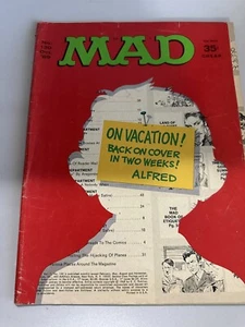 MAD MAGAZINE NO. 130 OCT. 1969 ON VACATION BACK ON COVER IN TWO WEEKS CASTRO BC - Picture 1 of 2