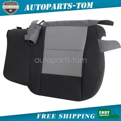 For 2003-2011 Ford Ranger Driver Bottom Cloth Replacement Seat Cover Black/Gray - Image 1 of 4