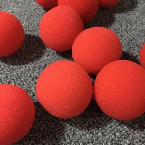 10 Pcs Close-Up Super Soft Sponge Ball Stage Prop Magic Props Trick 4.5cm Toy - Foto 1 di 8