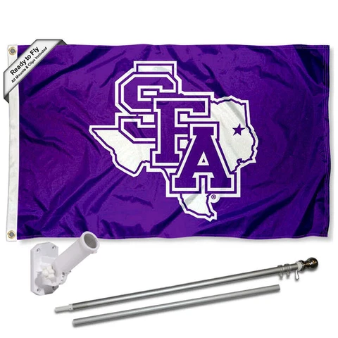 Stephen F. Austin Lumberjacks Flag Pole and Bracket Mount Holder Cover
