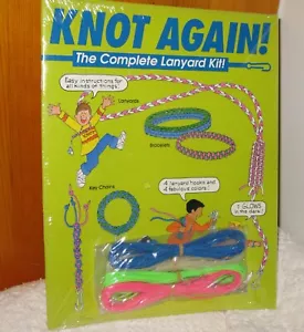 KNOT AGAIN! COMPLETE LANYARD KIT ~Margaret A. Hartelius ~ 1993 - Picture 1 of 7