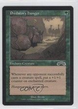 1998 Magic: The Gathering - Exodus Predatory Hunger #117 8i5