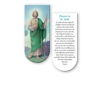 St. Jude Patron Saint of Desperate Cases Magnetic Book Marker - Bild 1 von 1