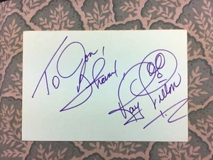 Ray Pillow - "I'll Take the Dog" - "Strangers Nine to Five" - Autograph 1975 - Picture 1 of 2