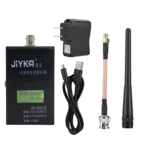 NEW Walkie Talkie Frequency Counter Decoder 100-520MHz 1-30W for BaoFeng Radio - Zdjęcie 1 z 7