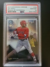Jo Adell 2018 Bowman Chrome Peaks of Potential Rookie Card PSA 10 Gem Mint