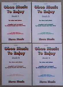 OBOE MUSIC TO ENJOY BOOKS 1 - 4 FOR OBOE & PIANO by S. FRANCIS & V. GRAY - Picture 1 of 10