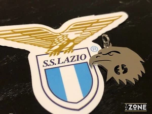 Lazio Ciondolo Eagles Supporters Ultras SS Lazio Medaglietta +3 Adesivi Omaggio - Picture 1 of 3