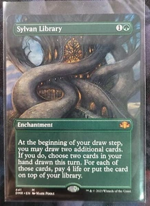 Sylvan Library SIN FRONTERAS 441 Dominaria Remasterizado COMO NUEVO MTG DMR EDH - Imagen 1 de 1