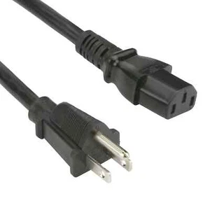 Power Cord for Desktop Server Computer Speaker Sub-Woofer Universal Power Cable - Afbeelding 1 van 5
