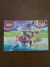 Lego Friends lifeguard 41028 instruction book