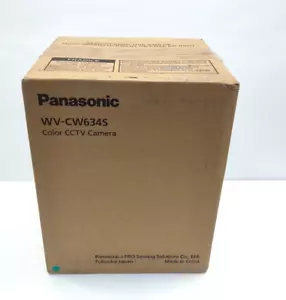 Panasonic WV-CW634S Color CCTV Security Camera Dome SD6 Outdoor Super Dynamic 6 - Picture 1 of 2