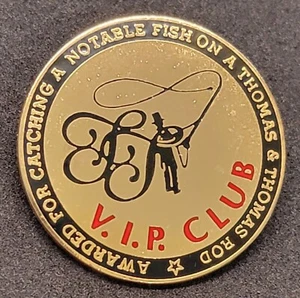 THOMAS AND THOMAS FLY ROD BADGE - Picture 1 of 5