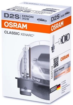 OSRAM D2S XENARC XENON BRENNER 4300 K 66240CLC AUTO LAMPE SCHEINWERFERLICHT - Bild 1 von 2