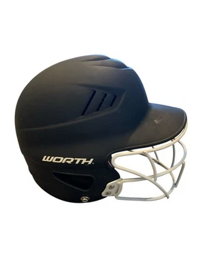 {VALOR} Casco de bateo de béisbol lanzamiento rápido 60 MPH negro WBH-A1 ~ 61/2 - 71/2 Foto 1 de 4