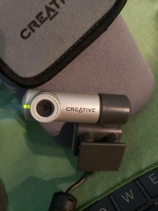Creative Webcam Camera Clip, Cable & Case  (N10225) - Afbeelding 1 van 3