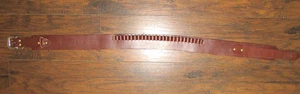 Hunter 3458 -- 45 1301 25 SCHLAUFE braun LEDER Waffen Munition Gürtel 39,5" - 44,5" - Bild 1 von 7