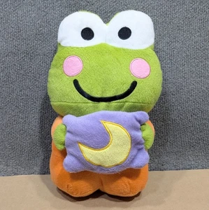 Cuscino Sanrio Keroppi peluche viola luna Hello Kitty rana amico peluche - Foto 1 di 9