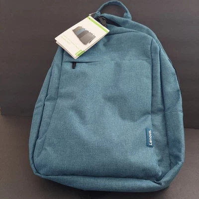 Mochila informal para computadora portátil Lenovo de 15,6 pulgadas B210 (azul claro) repelente al agua nueva con etiquetas Foto 1 de 4