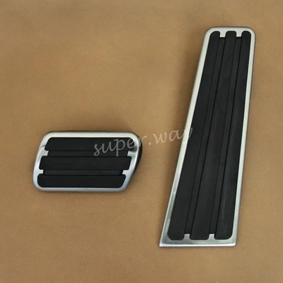 Cubierta de pedal de freno de gas de pie de acero para Porsche 718 Boxster Cayman Taycan Panamera Foto 1 de 4