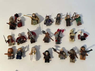 LEGO Lord Of The Rings Minifigure Lot LOTR Rare Galadriel Azog Dwarves Hobbits - Image 1 of 4