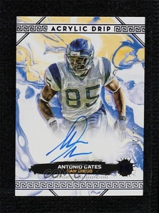 2023 Topps Motivo Acrílico Goteo Ultramar Azul/20 Antonio Gates #AD-AG Automático - Imagen 1 de 3