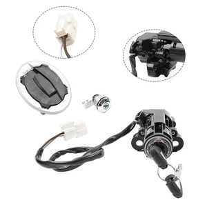 Ignition Switch Lock Fuel Gas Cap Key Set For Kawasaki Ninja 400 Z400 2018-2023 - Picture 1 of 15
