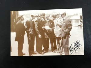 A.T.LIGHTOLLER - GRANDSON OF COMMANDER LIGHTOLLER - SIGNED TITANIC POSTCARD - Picture 1 of 2