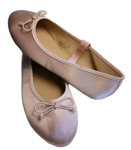 Soulmates Shoes Woman Sz 9 Pink Ballet Flats Fabric NWT Festival Fairycore Bow - Picture 1 of 15
