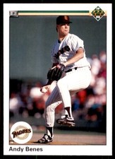1990 Upper Deck Andy Benes Baseball Cards #55