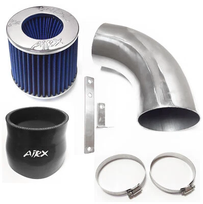 Kit de admisión de aire AirX Racing azul para BMW 740 740i 740iL 1993-2001 M60 M62 E38 Foto 1 de 2