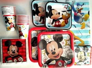 Kit SUPER fornitura festa di compleanno TOPOLINO ON THE GO Disney con invito e borse - Foto 1 di 2
