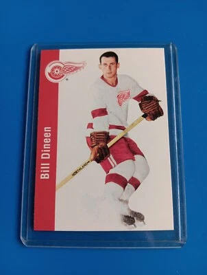 Bill Dineen #50 1994-95 Parkhurst Missing Link Hockey Card Detroit Red Wings - Image 1 of 2