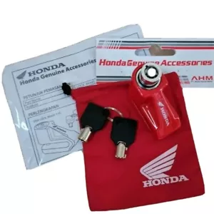 Honda Universal Motorcycle Disc Brake Lock Anti-Theft Security Wheel Disc Lock - Picture 1 of 6