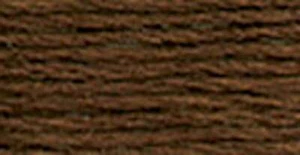 DMC Satin Floss 8.7yd Very Dark Coffee Brown - Picture 1 of 1
