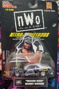 Vintage Racing Champions NWO WCW Nitro-Streetrods Wrestling Macho Man New Car - Picture 1 of 7