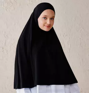 Modefa foulard donna musulmano islamico preghiera pezzo unico istantaneo lungo hijab khimar - Foto 1 di 21