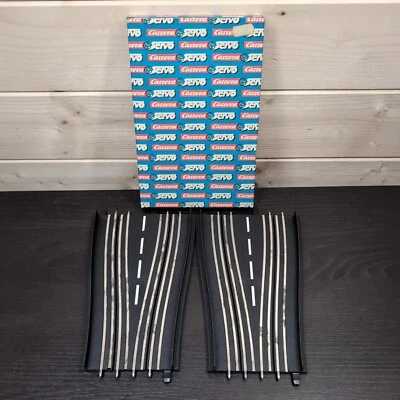 Carrera Servo 140 Cuello de Botella Carril 2 Piezas Pieza de Pista Vintage Retro 77518 Foto 1 de 4