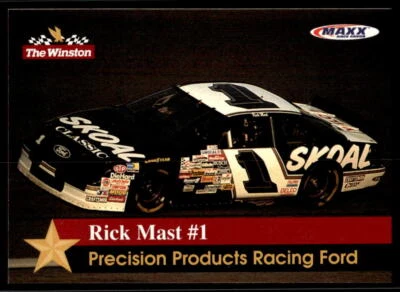 Rick Mast #1 1993 Maxx The Winston # 31 Base - Image 1 of 2