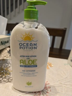Ocean Potion After Sun Lotion with Aloe Tan Extender Ultra-Lite Formula 20 fl oz - Image 1 of 2