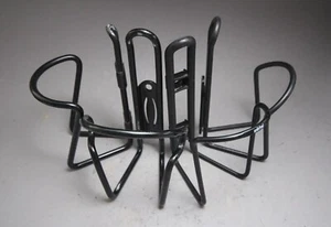 4x Bottle Cage / Alloy / Black / 218g / Zefal Tacx No Name / Italy - Picture 1 of 11