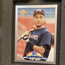 Derek Jeter 1993 Fleer Excel Greensboro Hornets #10 of 20 Rookie RC