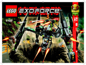 LEGO Exo-Force 7707 Striking Venom New MISB Sealed Sealed